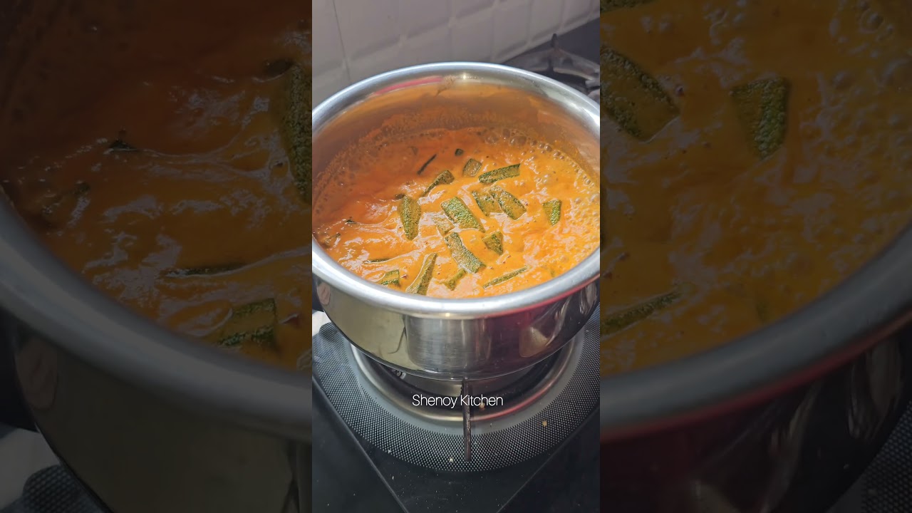 GSB style Bende Sagle|Full recipe in description|Ladies finger recipe #gsbrecipe #shorts #food GSB style Bende Sagle|Full recipe in description|Ladies finger recipe #gsbrecipe #shorts #food