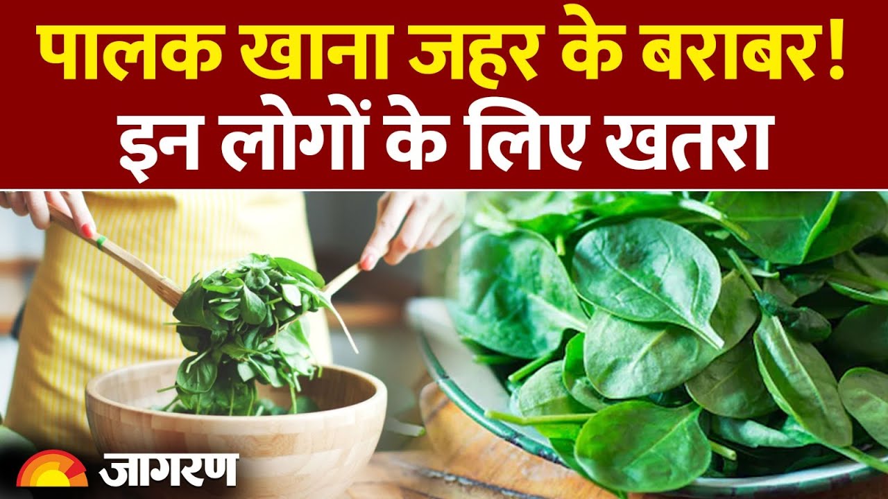 Spinach Side Effects: पालक खाने से सेहत को नुकसान! | Palak Ke Nuksan| Palak Khana | Spinach Soup Spinach Side Effects: पालक खाने से सेहत को नुकसान! | Palak Ke Nuksan| Palak Khana | Spinach Soup