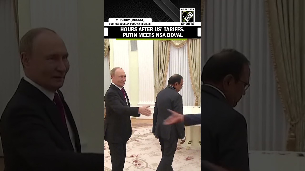 Hours after 50% tariffs on India, Russian Prez Putin holds meeting with NSA Doval at Kremlin Hours after 50% tariffs on India, Russian Prez Putin holds meeting with NSA Doval at Kremlin