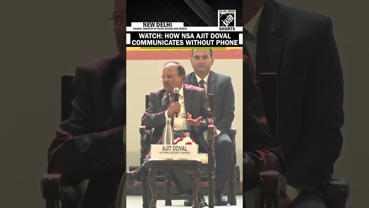 WATCH: How NSA Ajit Doval communicates without phone in modern technological world WATCH: How NSA Ajit Doval communicates without phone in modern technological world