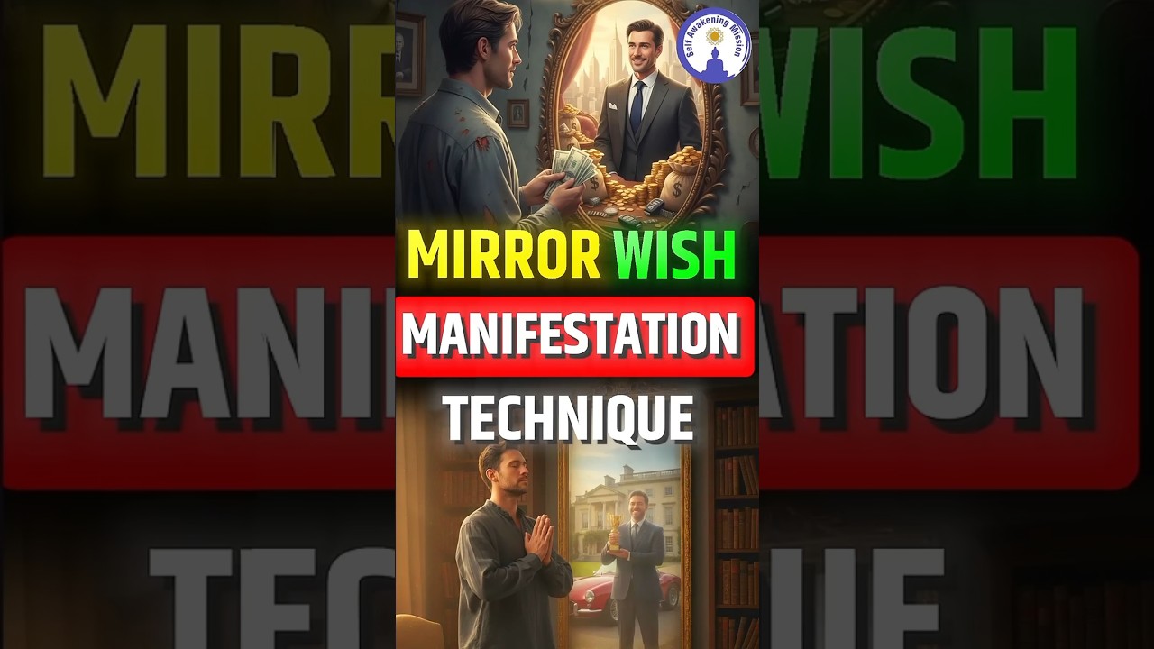 Mirror Wish Manifestation Technique #vrialshort Mirror Wish Manifestation Technique #vrialshort