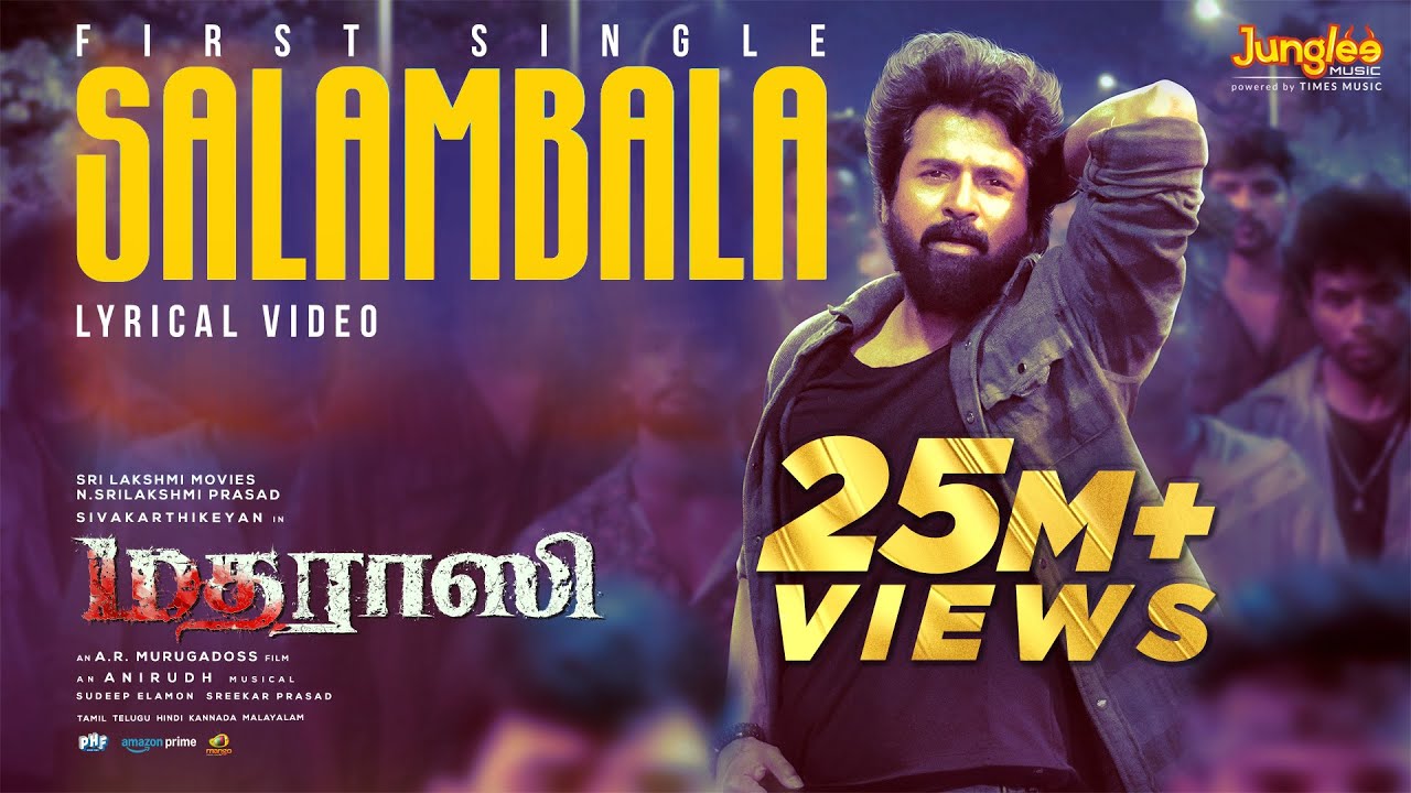 Salambala | Madharaasi | Sivakarthikeyan | Rukmini Vasanth| A.R.Murugadoss | Anirudh | SaiAbhyankkar Salambala | Madharaasi | Sivakarthikeyan | Rukmini Vasanth| A.R.Murugadoss | Anirudh | SaiAbhyankkar
