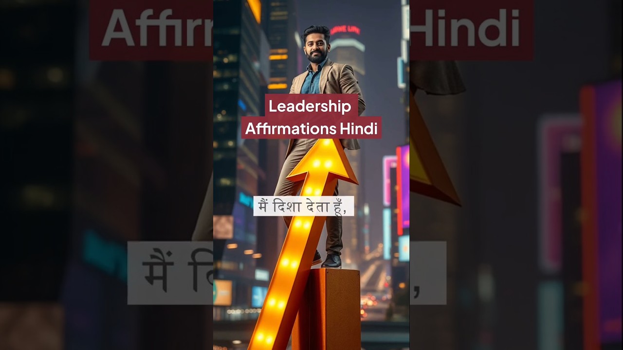 मैं नेतृत्व करता हूँ | Success मेरी दिशा है | Leadership Affirmations Hindi मैं नेतृत्व करता हूँ | Success मेरी दिशा है | Leadership Affirmations Hindi