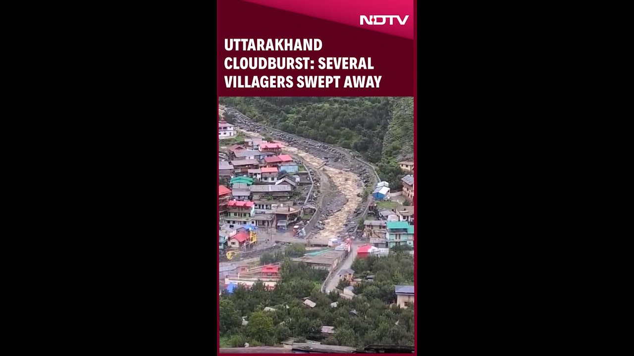 Uttarakhand Cloudburst: Cloudburst Causes Massive Destruction In, Several Villagers Swept Away Uttarakhand Cloudburst: Cloudburst Causes Massive Destruction In, Several Villagers Swept Away