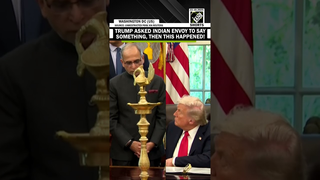 “May I close by making a wish…” Indian Envoy Vinay Kwatra’s Diwali greetings to President Trump “May I close by making a wish…” Indian Envoy Vinay Kwatra’s Diwali greetings to President Trump