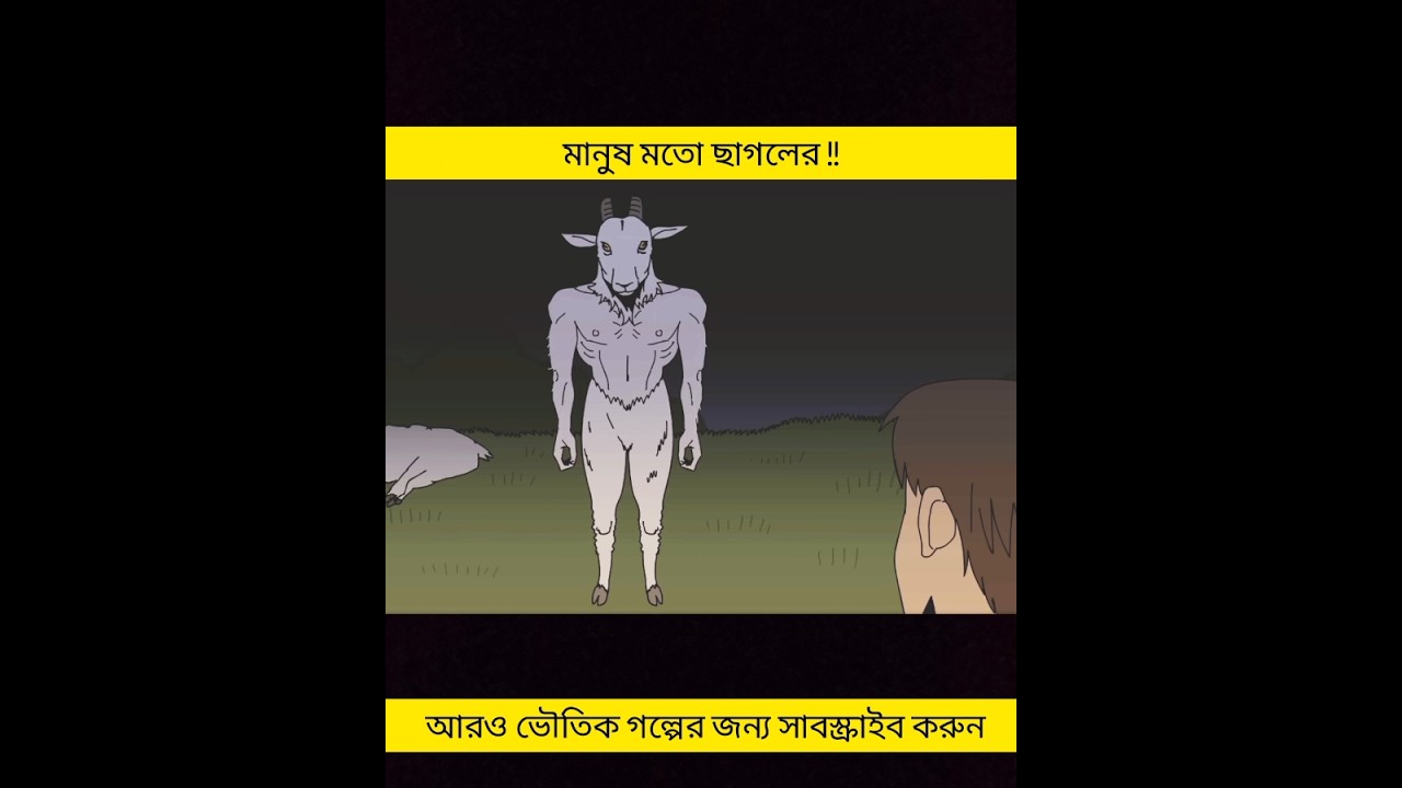 ছাগলের মানুষটির সাথে দেখা 😨 | Real Horror Story #horrorstory #shorts ছাগলের মানুষটির সাথে দেখা 😨 | Real Horror Story #horrorstory #shorts