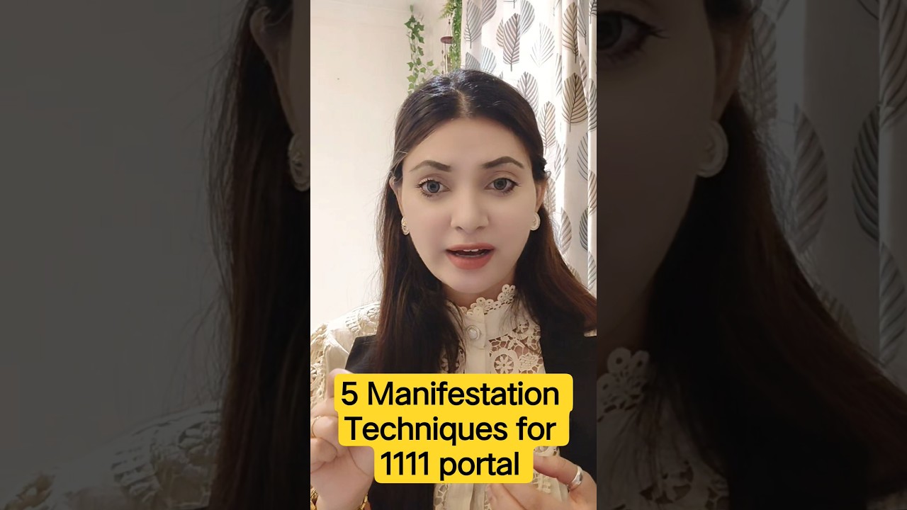 5 Easy ways to manifest with 1111 portal energies #manifestation #1111portal #manifestyourdreams 5 Easy ways to manifest with 1111 portal energies #manifestation #1111portal #manifestyourdreams