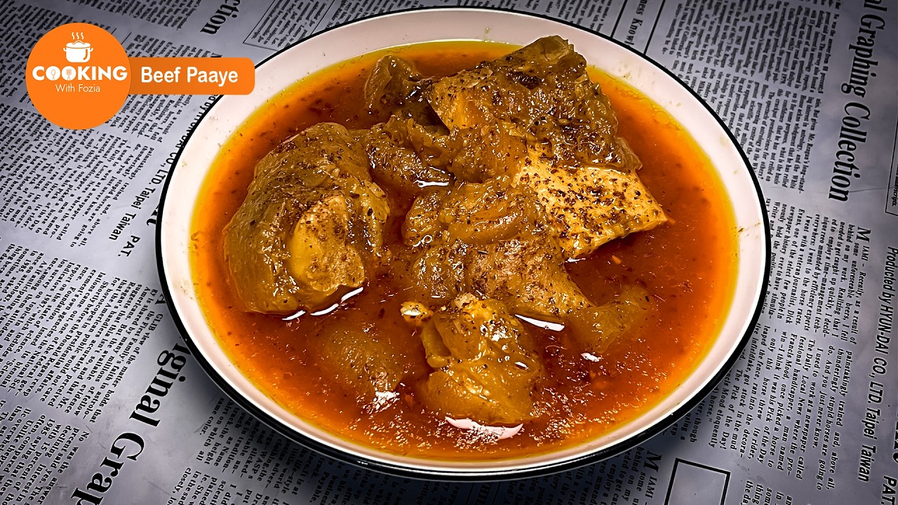 Eid Special Amazing cooking beef paaye recipe | Homemade traditional dish | CWF Eid Special Amazing cooking beef paaye recipe | Homemade traditional dish | CWF