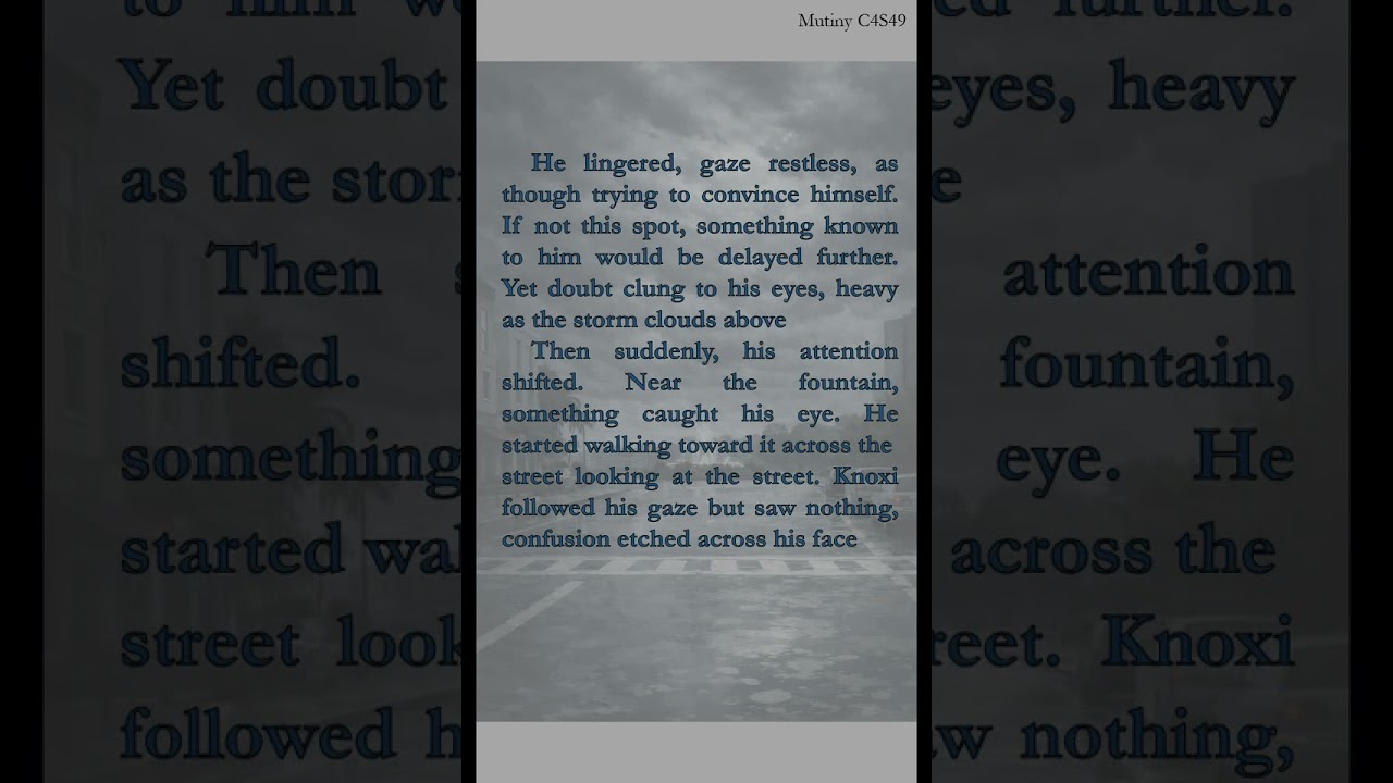 Mutiny C4S49 Supernatural Thriller Story #visualstorytelling Mutiny C4S49 Supernatural Thriller Story #visualstorytelling