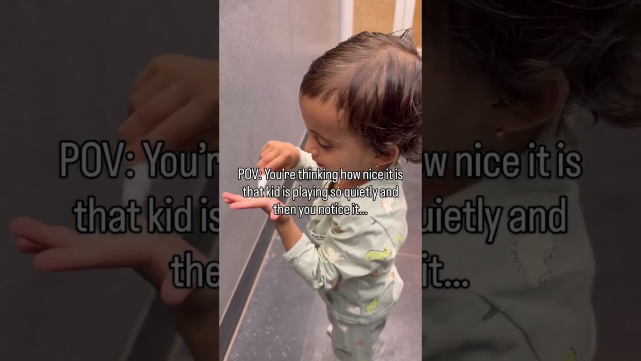 A real life horror story: seeing an empty Sketch Pen lid while your LO is in the house. #shorts A real life horror story: seeing an empty Sketch Pen lid while your LO is in the house. #shorts