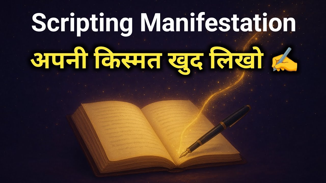 “Scripting Manifestation – अपनी किस्मत खुद लिखो ✍️ | Write Your Future in Hindi” “Scripting Manifestation – अपनी किस्मत खुद लिखो ✍️ | Write Your Future in Hindi”