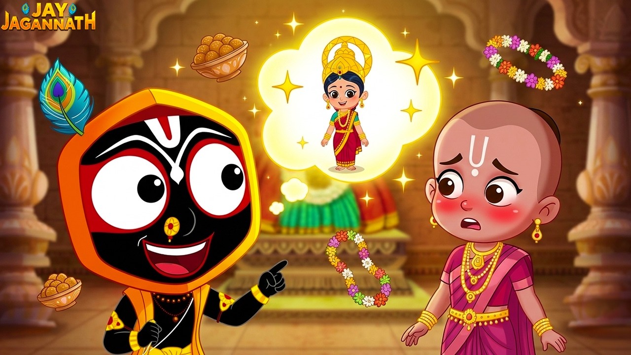 लक्ष्मी जी की बात से शुरू हुई मस्ती! |Jay Jagannath |Jagannath Cartoon| जगन्नाथ | Krishna Cartoon लक्ष्मी जी की बात से शुरू हुई मस्ती! |Jay Jagannath |Jagannath Cartoon| जगन्नाथ | Krishna Cartoon