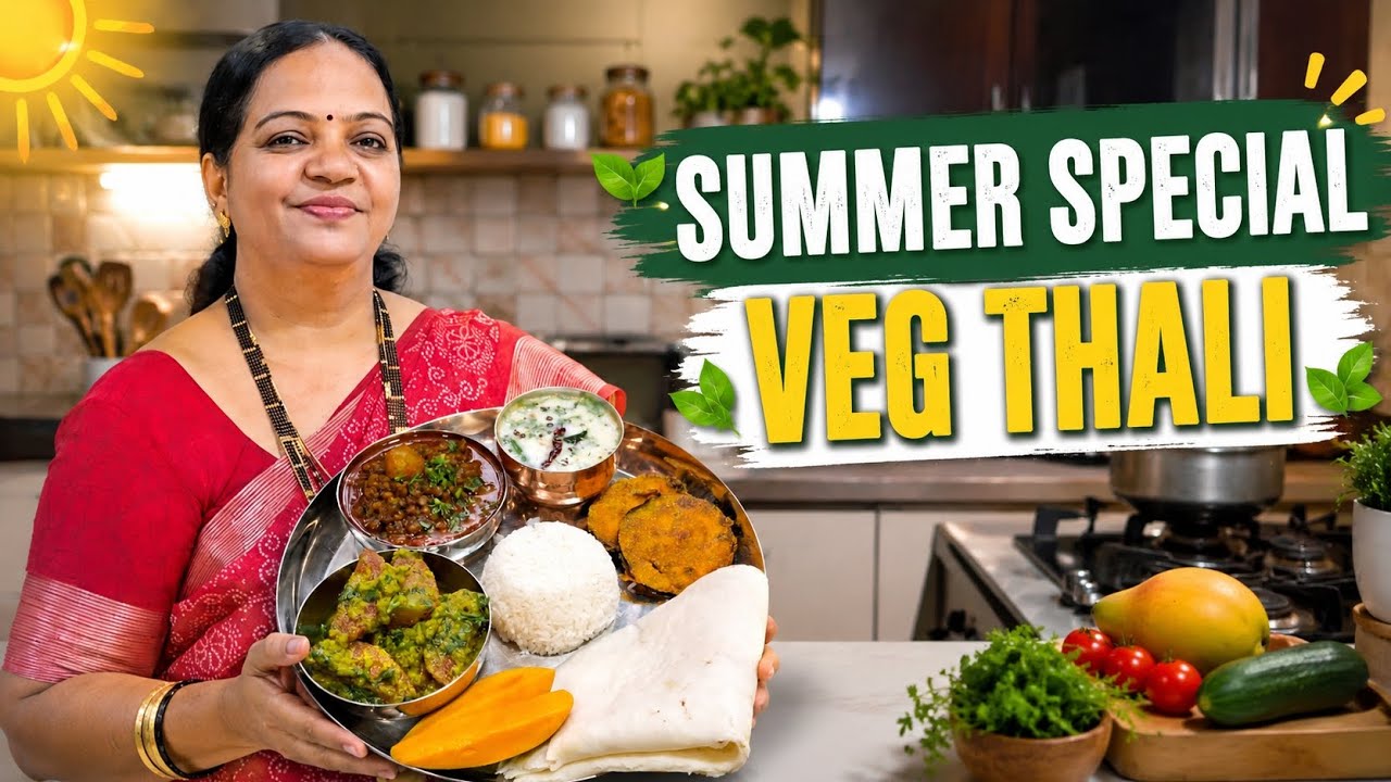 Summer special Veg Thali Recipes | महाराष्ट्रीयन स्पेशल व्हेज थाली | Veg Thali Recipes In marathi Summer special Veg Thali Recipes | महाराष्ट्रीयन स्पेशल व्हेज थाली | Veg Thali Recipes In marathi