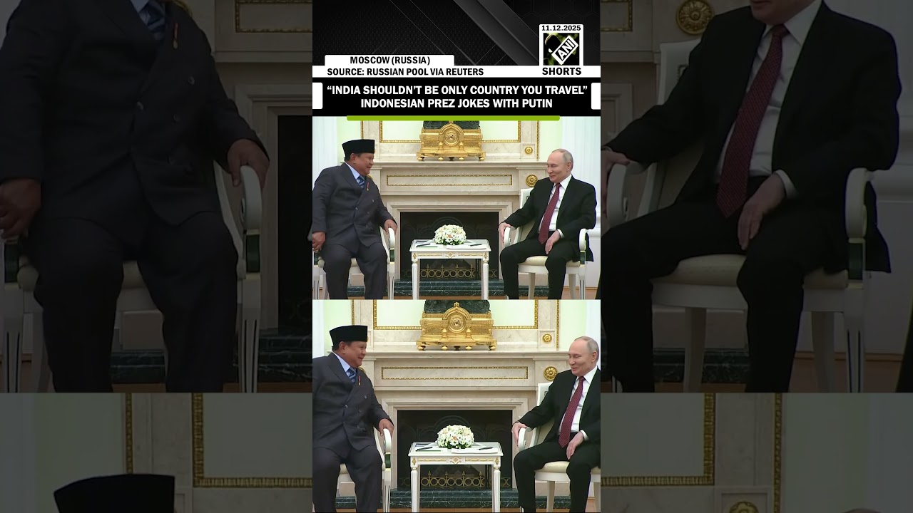“India shouldn’t be only country you travel…” Indonesian Prez Subianto jokes with Putin, invites him “India shouldn’t be only country you travel…” Indonesian Prez Subianto jokes with Putin, invites him