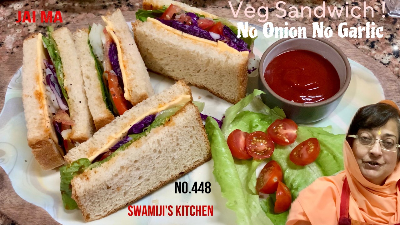 Veg Sandwich ! | Easy Satisfying Meal | No Onion No Garlic | Nityanand Cooking | No.448 Veg Sandwich ! | Easy Satisfying Meal | No Onion No Garlic | Nityanand Cooking | No.448