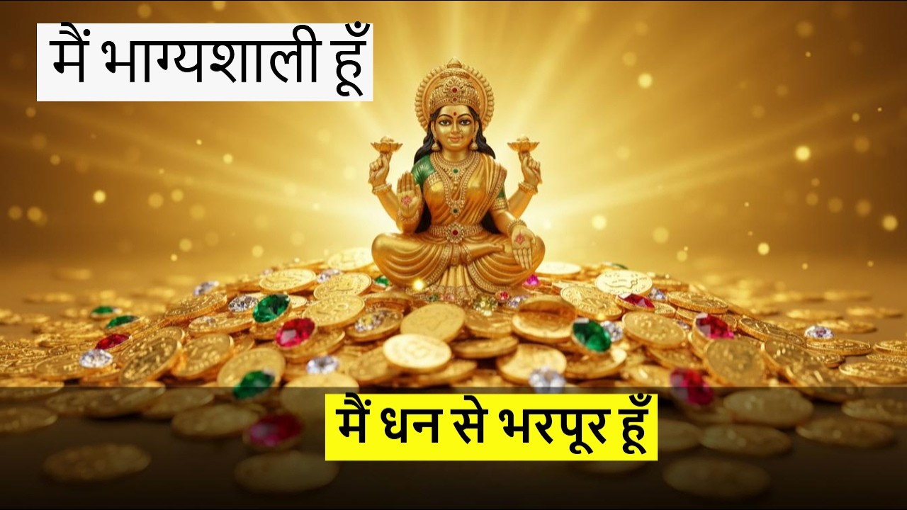 मैं भाग्यशाली हूँ | मैं धनधान्य से भरपूर हूँ | Positive Affirmations in hindi | Wealth affirmations मैं भाग्यशाली हूँ | मैं धनधान्य से भरपूर हूँ | Positive Affirmations in hindi | Wealth affirmations