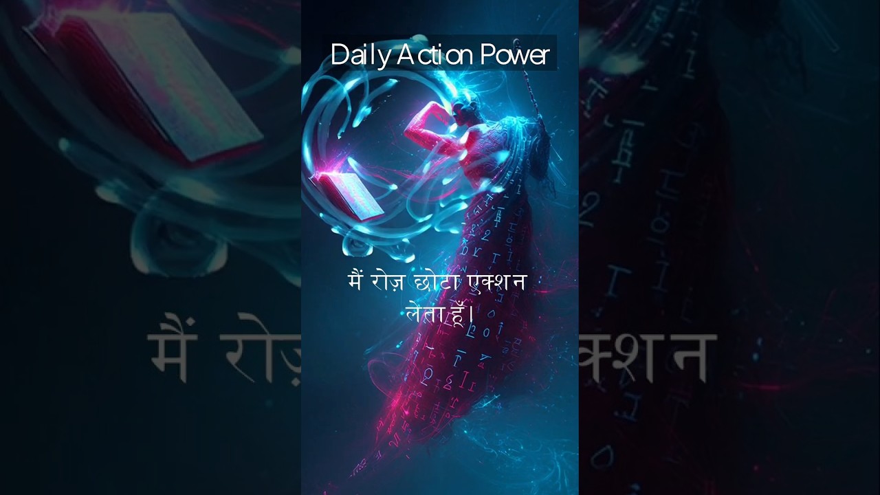 Daily Action Power | Discipline Hindi #dailyaction #consistency #successhindi Daily Action Power | Discipline Hindi #dailyaction #consistency #successhindi