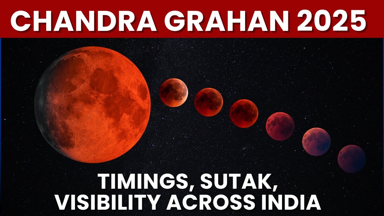 Chandra Grahan 2025 | Why Does The Lunar Eclipse Happen? What Time Will Chandra Grahan Happen? Chandra Grahan 2025 | Why Does The Lunar Eclipse Happen? What Time Will Chandra Grahan Happen?