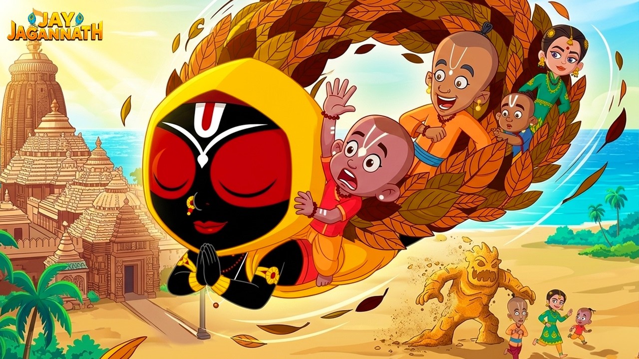 जगन्नाथ ने दुश्मनों को डांस से हराया! |Jay Jagannath |Jagannath Cartoon| जगन्नाथ | Krishna Cartoon जगन्नाथ ने दुश्मनों को डांस से हराया! |Jay Jagannath |Jagannath Cartoon| जगन्नाथ | Krishna Cartoon