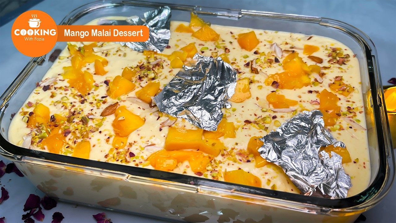 Mango Malai Dessert Eid Special Recipe By CWF | Quick & Easy Mango Dessert Recipe | Mango Meetha Mango Malai Dessert Eid Special Recipe By CWF | Quick & Easy Mango Dessert Recipe | Mango Meetha