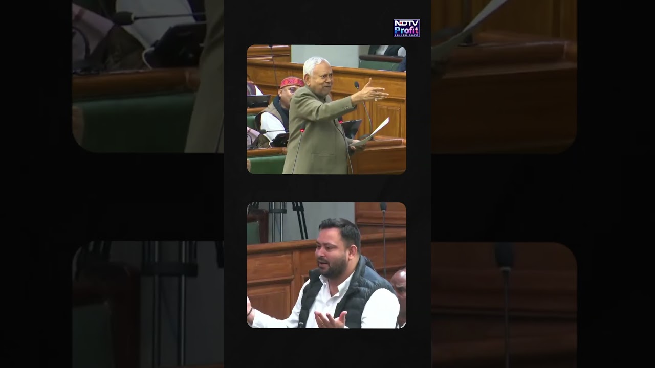 Watch: Nitish Kumar Rebukes Tejashwi Yadav Amid Heated Assembly Debate Watch: Nitish Kumar Rebukes Tejashwi Yadav Amid Heated Assembly Debate