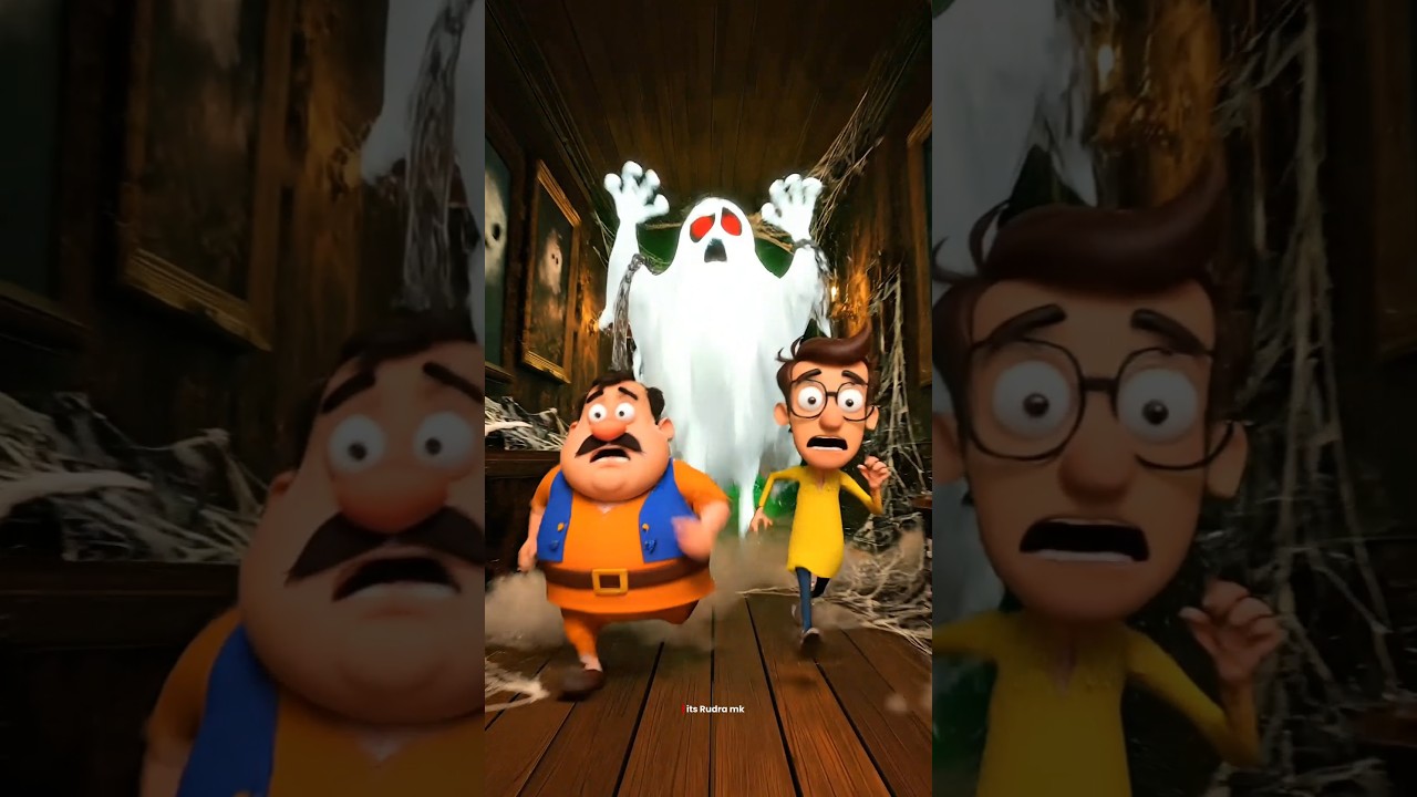 मोटू और पतलू के पिछे पडा एक डरवना भूत horror story #story #cartoon मोटू और पतलू के पिछे पडा एक डरवना भूत horror story #story #cartoon