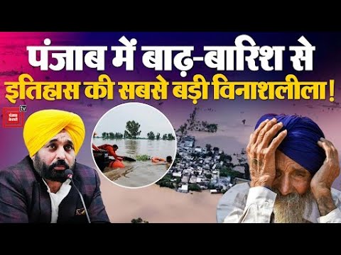 Punjab Flood Update: पंजाब में बाढ़-बारिश से इतिहास की सबसे बड़ी विनाशलीला! | Weather Updates | Rain Punjab Flood Update: पंजाब में बाढ़-बारिश से इतिहास की सबसे बड़ी विनाशलीला! | Weather Updates | Rain