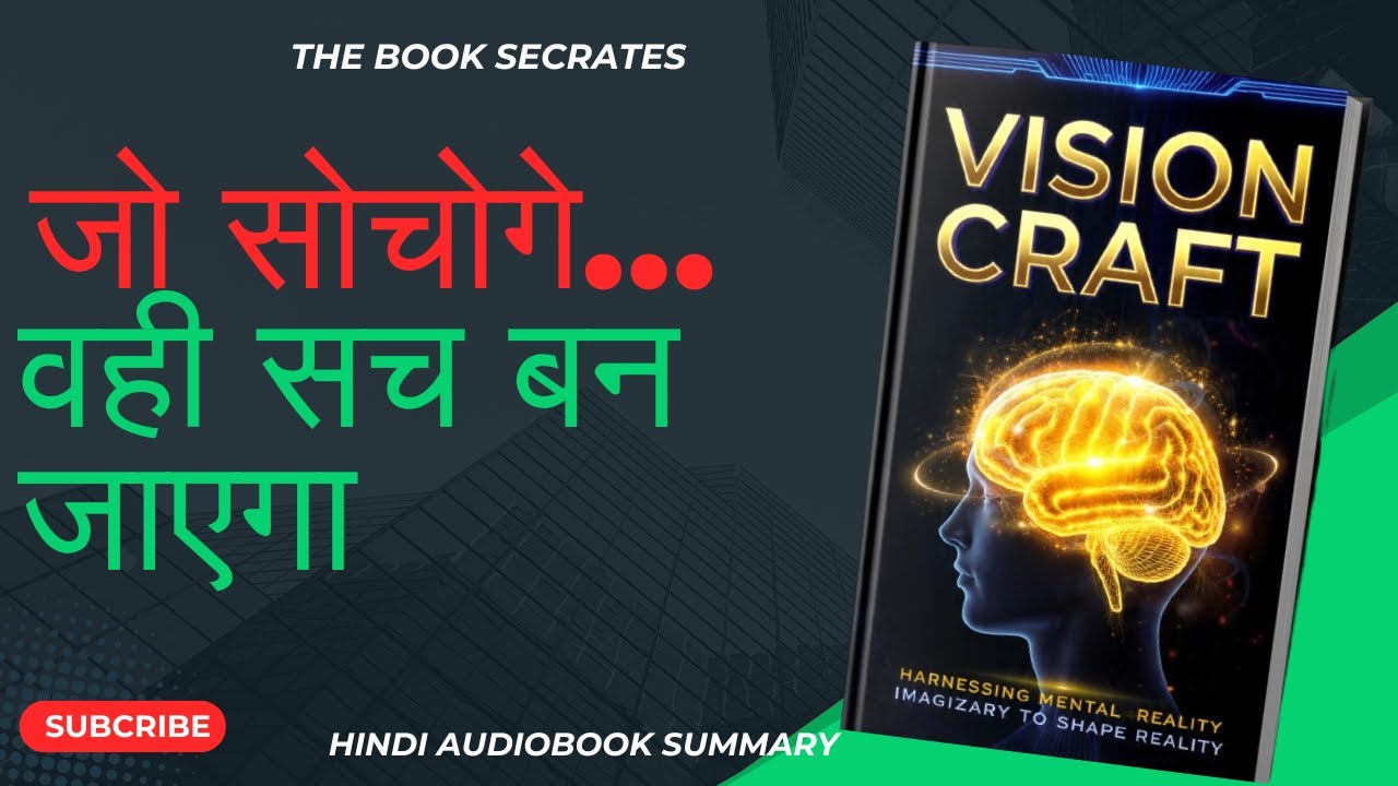 “Vision Craft Book Summary in Hindi | Manifestation का Science | Reality को Control Kaise Kare?” “Vision Craft Book Summary in Hindi | Manifestation का Science | Reality को Control Kaise Kare?”