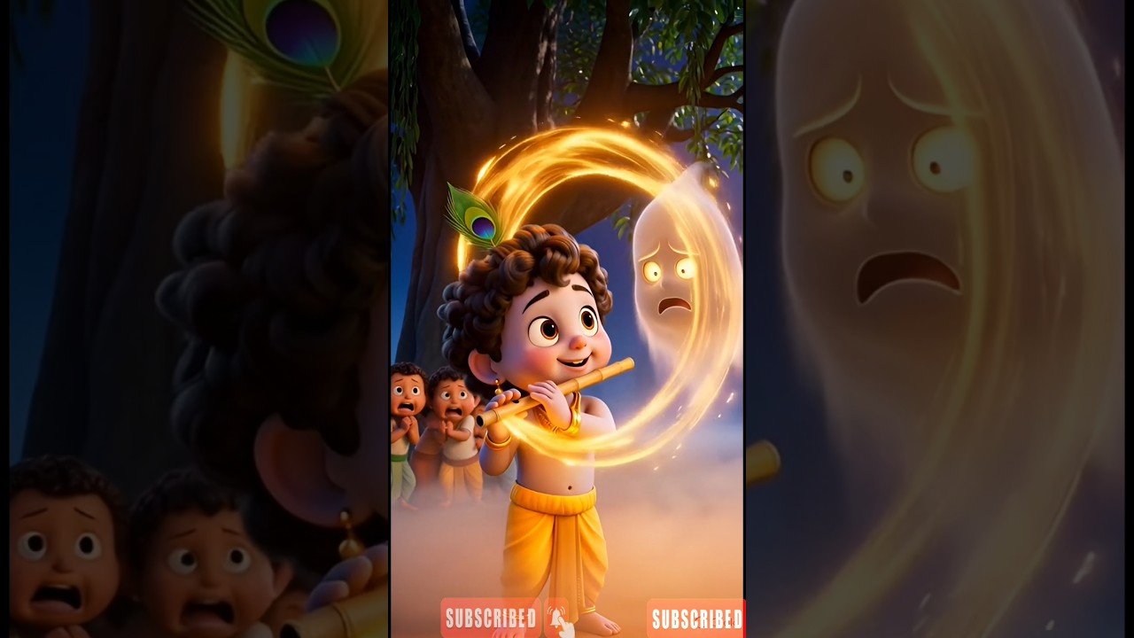 Bal krishna vs Bhoot | बाल कृष्ण जी और भूत | Horror story | #balkrishna #radhakrishna #horror #Kids Bal krishna vs Bhoot | बाल कृष्ण जी और भूत | Horror story | #balkrishna #radhakrishna #horror #Kids