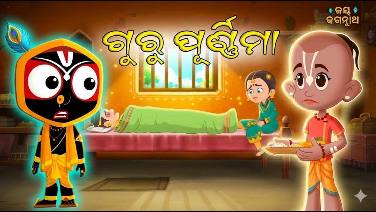 ଗୁରୁ ପୂର୍ଣ୍ଣିମା | A story on Guru Prnima | Jagan & Balram | Jay Jagannath Odia Episode 58 ଗୁରୁ ପୂର୍ଣ୍ଣିମା | A story on Guru Prnima | Jagan & Balram | Jay Jagannath Odia Episode 58