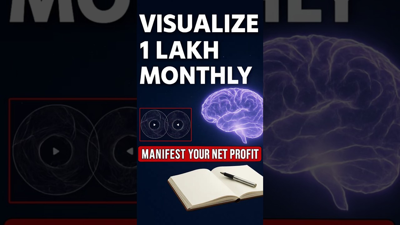 Visualize ₹1 Lakh Monthly Net Profit — FAST Manifestation Trick #manifestation Visualize ₹1 Lakh Monthly Net Profit — FAST Manifestation Trick #manifestation