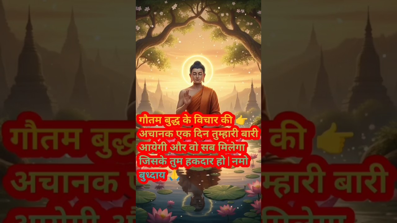 गौतम बुद्ध के विचार की एक दिन तुम्हारी बारी भी आएगी” 🌅 | #shorts #ytshorts #हर दिन एक सीख गौतम बुद्ध के विचार की एक दिन तुम्हारी बारी भी आएगी” 🌅 | #shorts #ytshorts #हर दिन एक सीख