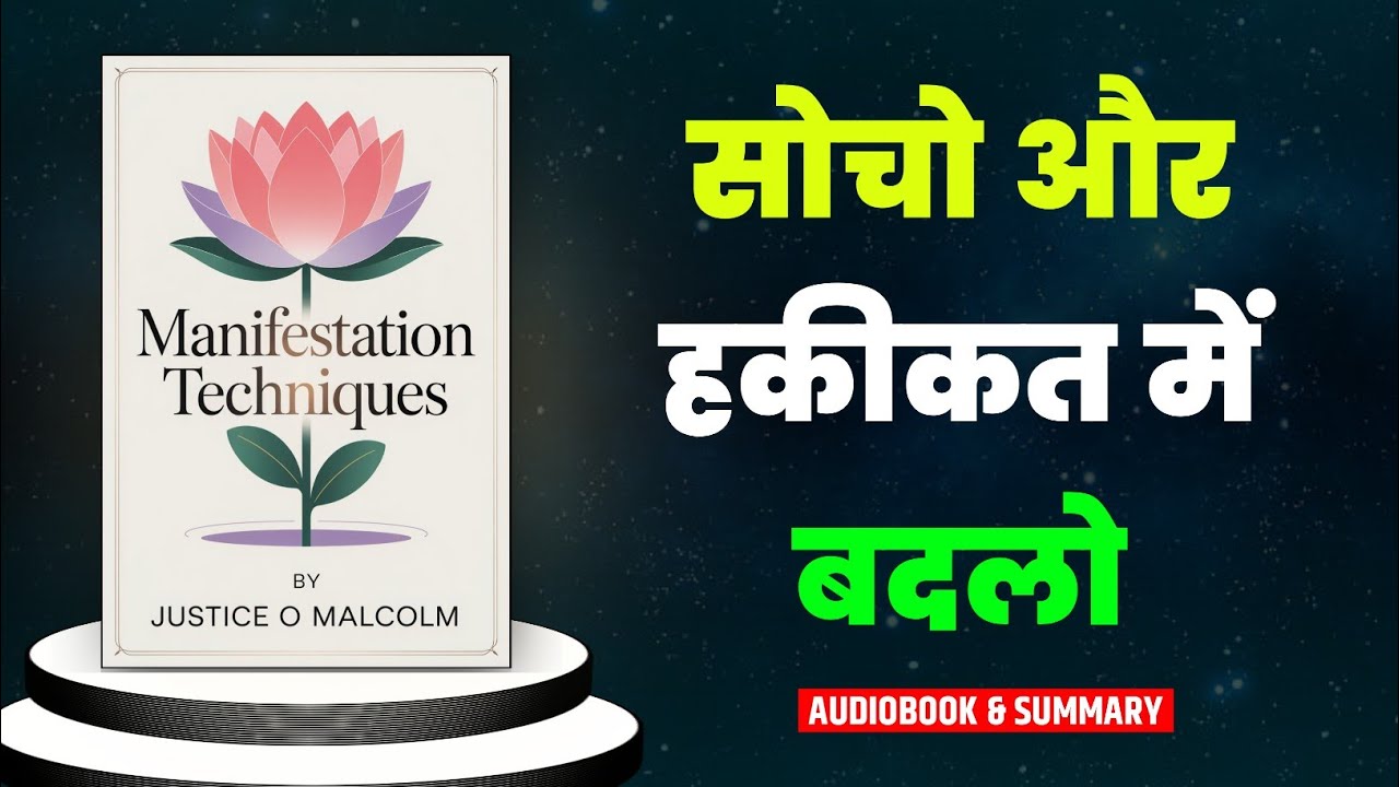 Manifestation Techniques by Justice O Malcolm | Summary in Hindi | Attract Success & Abundance Manifestation Techniques by Justice O Malcolm | Summary in Hindi | Attract Success & Abundance