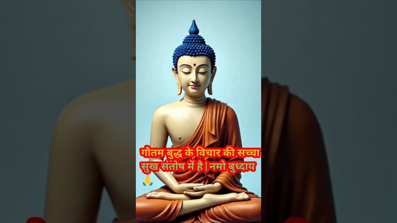 गौतम बुद्ध के विचार की सच्चा सुख संतोष में है | #positivevibes #motivational #हर दिन एक सीख गौतम बुद्ध के विचार की सच्चा सुख संतोष में है | #positivevibes #motivational #हर दिन एक सीख