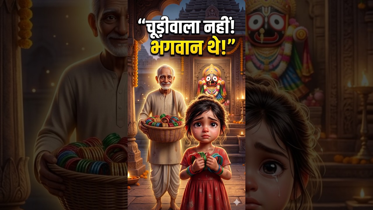 चूड़ीवाला नहीं, स्वयं भगवान जगन्नाथ थे! 😱🙏 चूड़ीवाला नहीं, स्वयं भगवान जगन्नाथ थे! 😱🙏