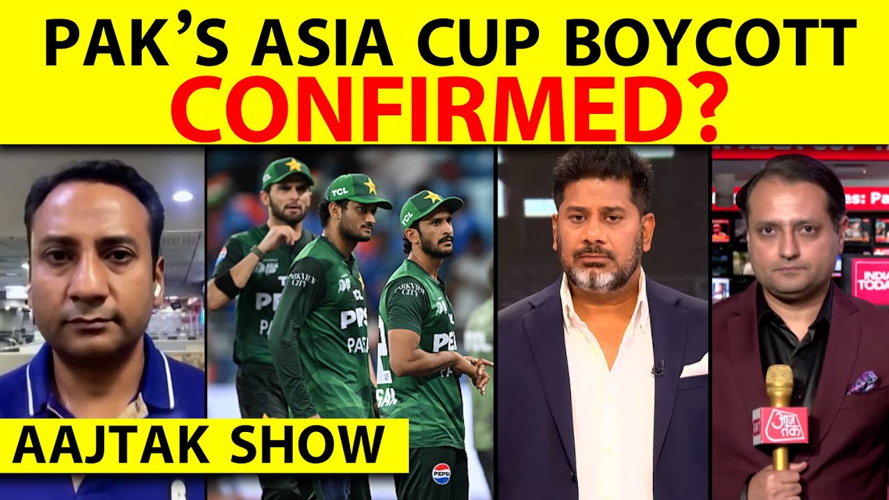 AAJTAK SHOW: Boycott Threat Mein Kya Pakistan Apne Hi Jaal Mein Fass Gaya Hai? | Asia Cup 2025 AAJTAK SHOW: Boycott Threat Mein Kya Pakistan Apne Hi Jaal Mein Fass Gaya Hai? | Asia Cup 2025