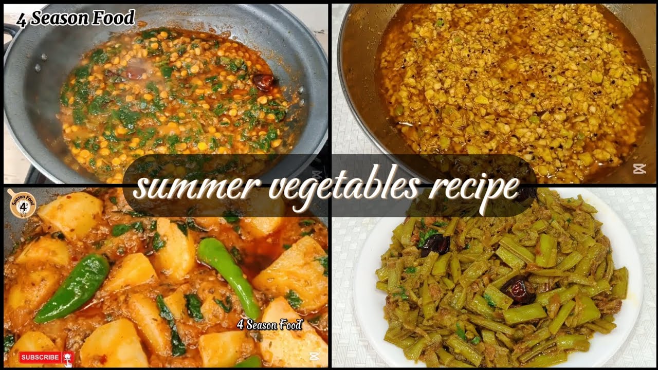 Summer special vegetable recipes by 4 season food, summer menu, 5 minutes recipes, Summer special vegetable recipes by 4 season food, summer menu, 5 minutes recipes,
