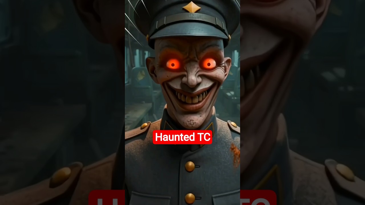 HAUNTED TRAIN TICKET CHECKER |horror story|#shorts HAUNTED TRAIN TICKET CHECKER |horror story|#shorts