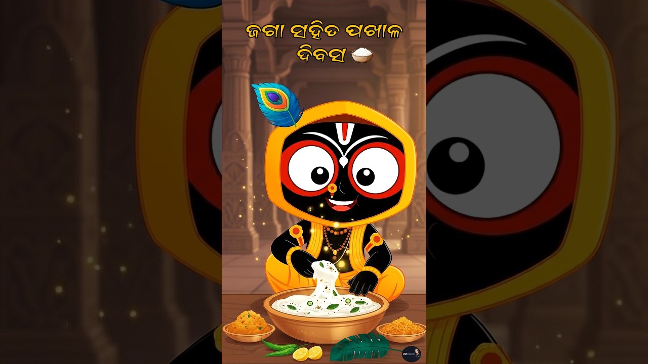 ଜଗା ସହିତ ପଖାଳ ଦିବସ | Jaga sahita pakhala divas | odia cartoon ଜଗା ସହିତ ପଖାଳ ଦିବସ | Jaga sahita pakhala divas | odia cartoon