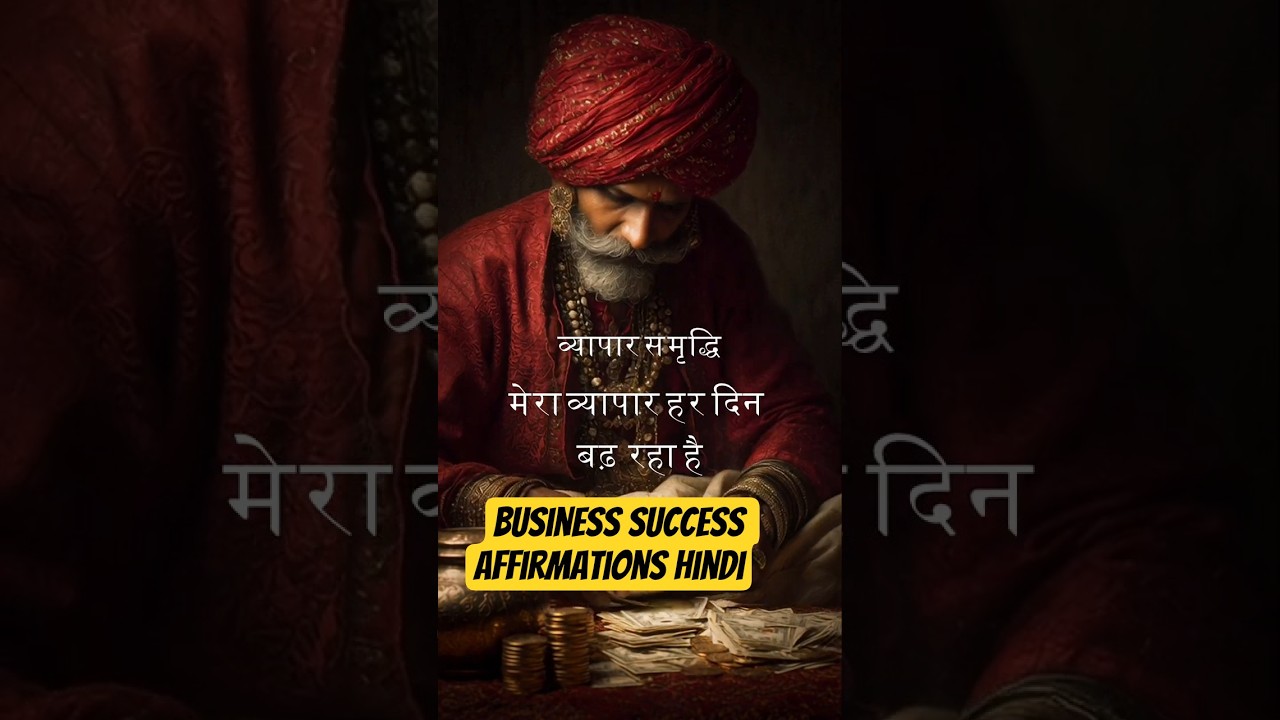 मेरा व्यापार चमकेगा | Business Success Affirmations for Daily Motivation मेरा व्यापार चमकेगा | Business Success Affirmations for Daily Motivation