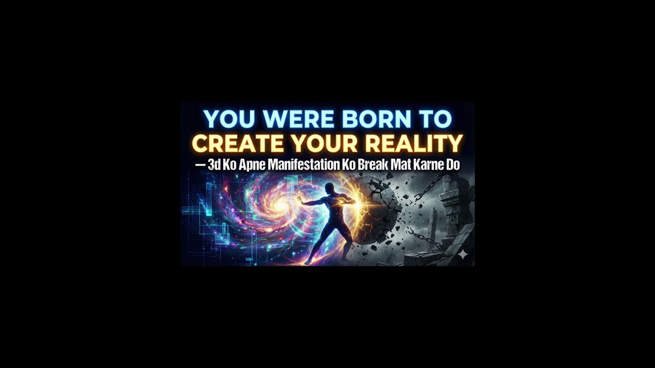 You Were Born to Create Your Reality 3D ko Apne Manifestation ko Break Mat Karne Do creator mindset You Were Born to Create Your Reality 3D ko Apne Manifestation ko Break Mat Karne Do creator mindset