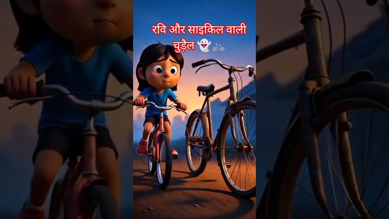 रवि और साइकिल वाली चुड़ैल 👻🚲 | सबसे डरावनी कहानी | Horror Story Hindi #horror #shorts #ghost #bhoot रवि और साइकिल वाली चुड़ैल 👻🚲 | सबसे डरावनी कहानी | Horror Story Hindi #horror #shorts #ghost #bhoot