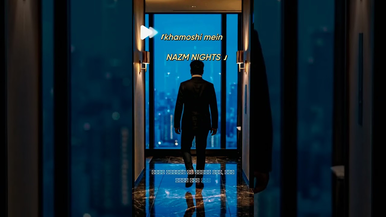 NEW SONG 2026 | KHAMOSHI MEIN | NAZM NIGHTS NEW SONG 2026 | KHAMOSHI MEIN | NAZM NIGHTS