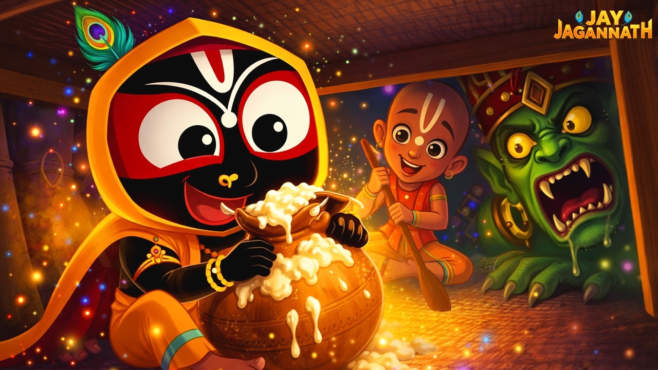 भगवान जगन्नाथ को रसगुल्ला क्यों पसंद है?| Jay Jagannath | Jagannath Cartoon| jai jagannath #hindugod भगवान जगन्नाथ को रसगुल्ला क्यों पसंद है?| Jay Jagannath | Jagannath Cartoon| jai jagannath #hindugod