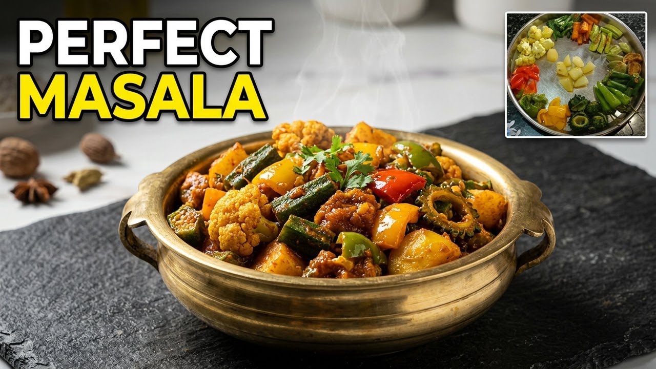 Mix Veg Tawa Sabji – Crispy Restaurant Style Masala at Home Mix Veg Tawa Sabji – Crispy Restaurant Style Masala at Home
