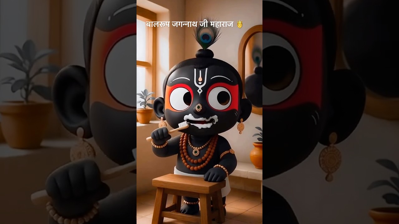 बालरूप जगन्नाथ जी का Morning Routine बालरूप जगन्नाथ जी का Morning Routine