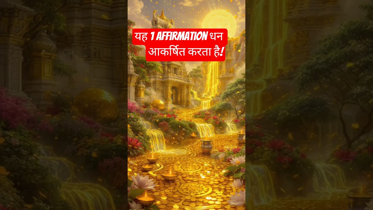 Money Flow ON — यह 1 Affirmation धन आकर्षित करता है! Money Flow ON — यह 1 Affirmation धन आकर्षित करता है!