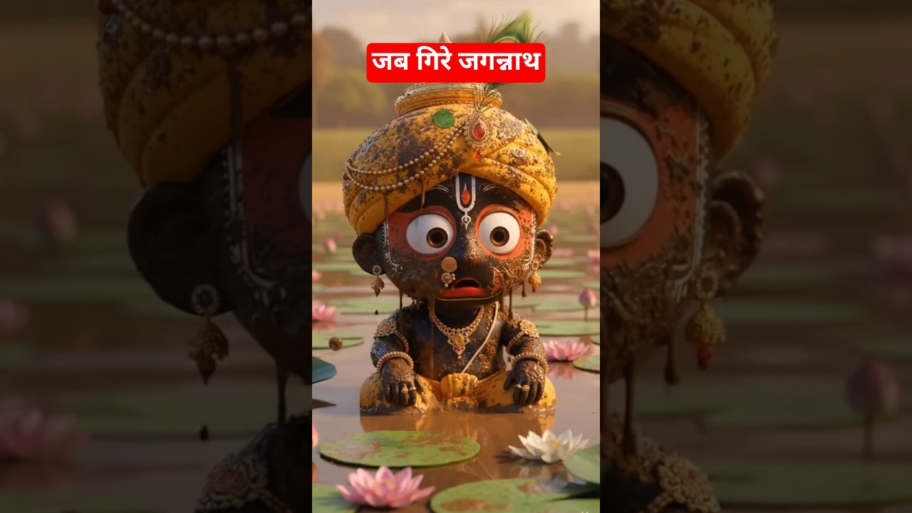 जब तालाब में गिरे नटखट जगन्नाथ! 😂 #jagannath #laxmi #shorts #trending जब तालाब में गिरे नटखट जगन्नाथ! 😂 #jagannath #laxmi #shorts #trending