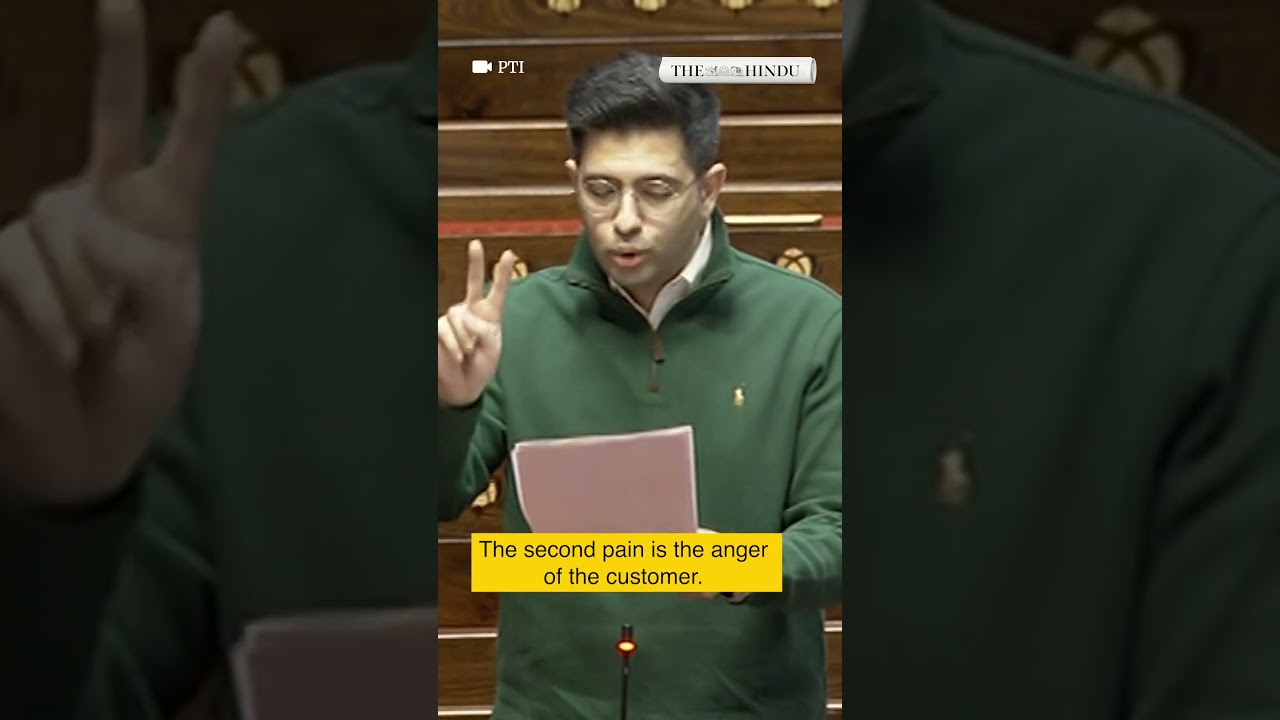 Raghav Chadha demands ban on 10-minute delivery | Gig workers’ struggles raised in Rajya Sabha Raghav Chadha demands ban on 10-minute delivery | Gig workers’ struggles raised in Rajya Sabha