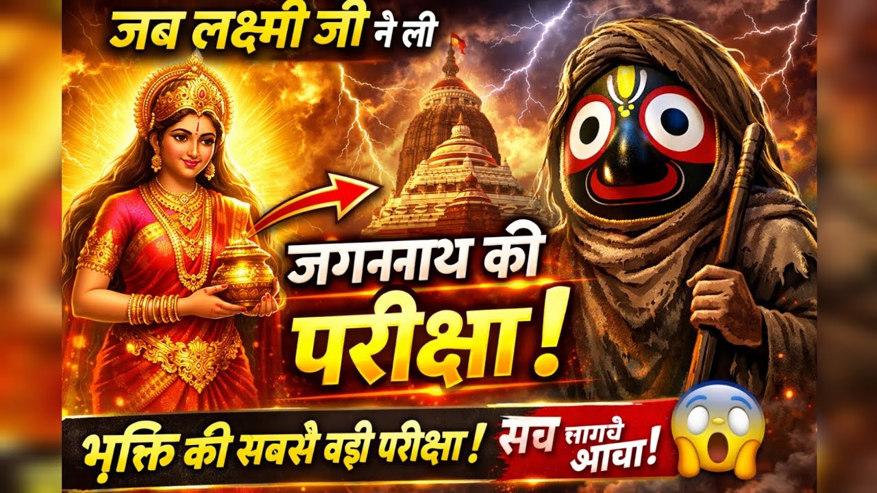 लक्ष्मी जी और जगन्नाथ की परीक्षा ! | Jay Jagannath | Jagannath Cartoon jai jagannath #hindudeity लक्ष्मी जी और जगन्नाथ की परीक्षा ! | Jay Jagannath | Jagannath Cartoon jai jagannath #hindudeity